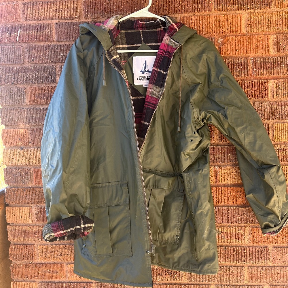 Vintage women’s rain jacket